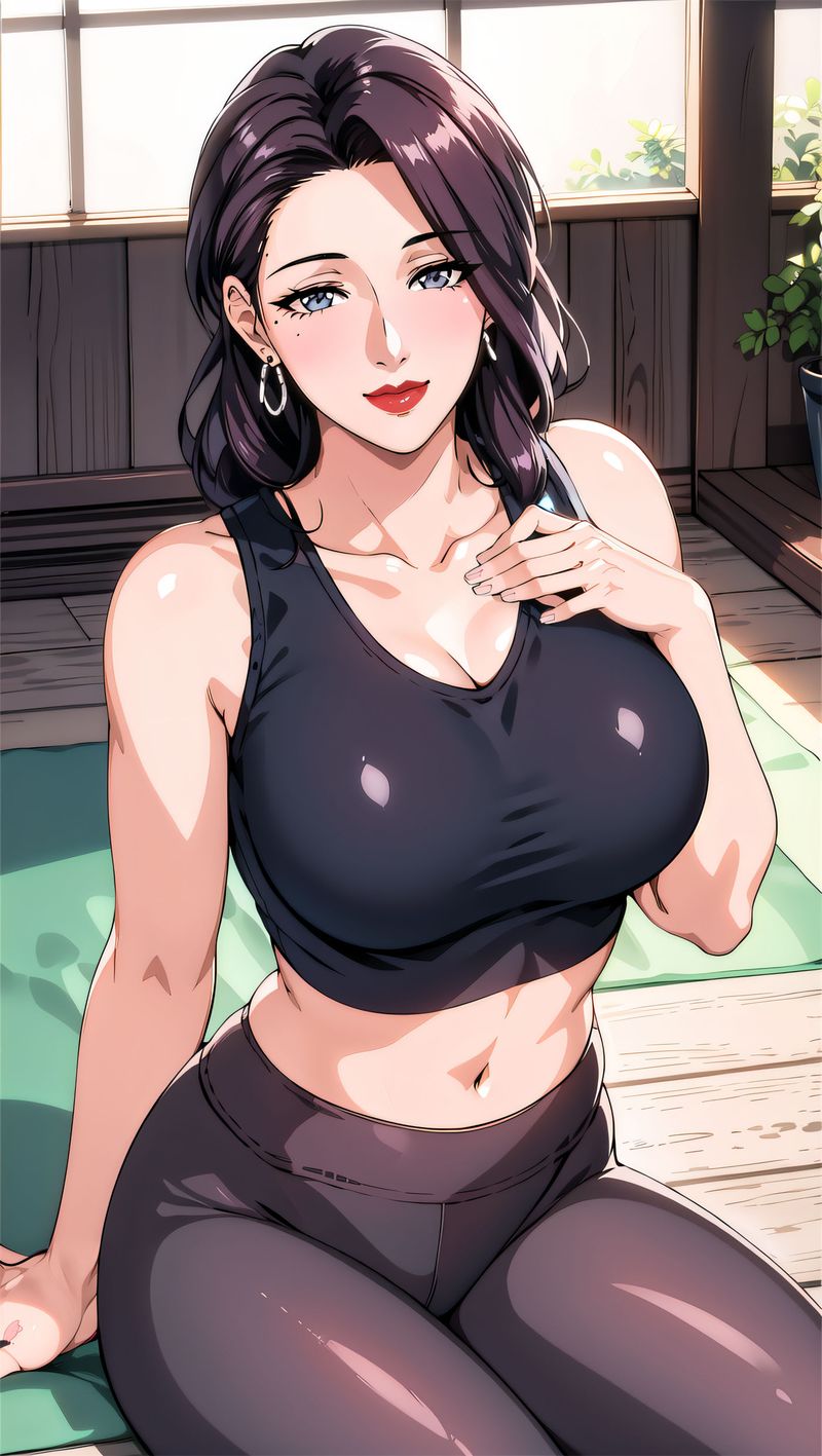 [AI绘画]美人母亲整合肉嫁高柳傢第06話