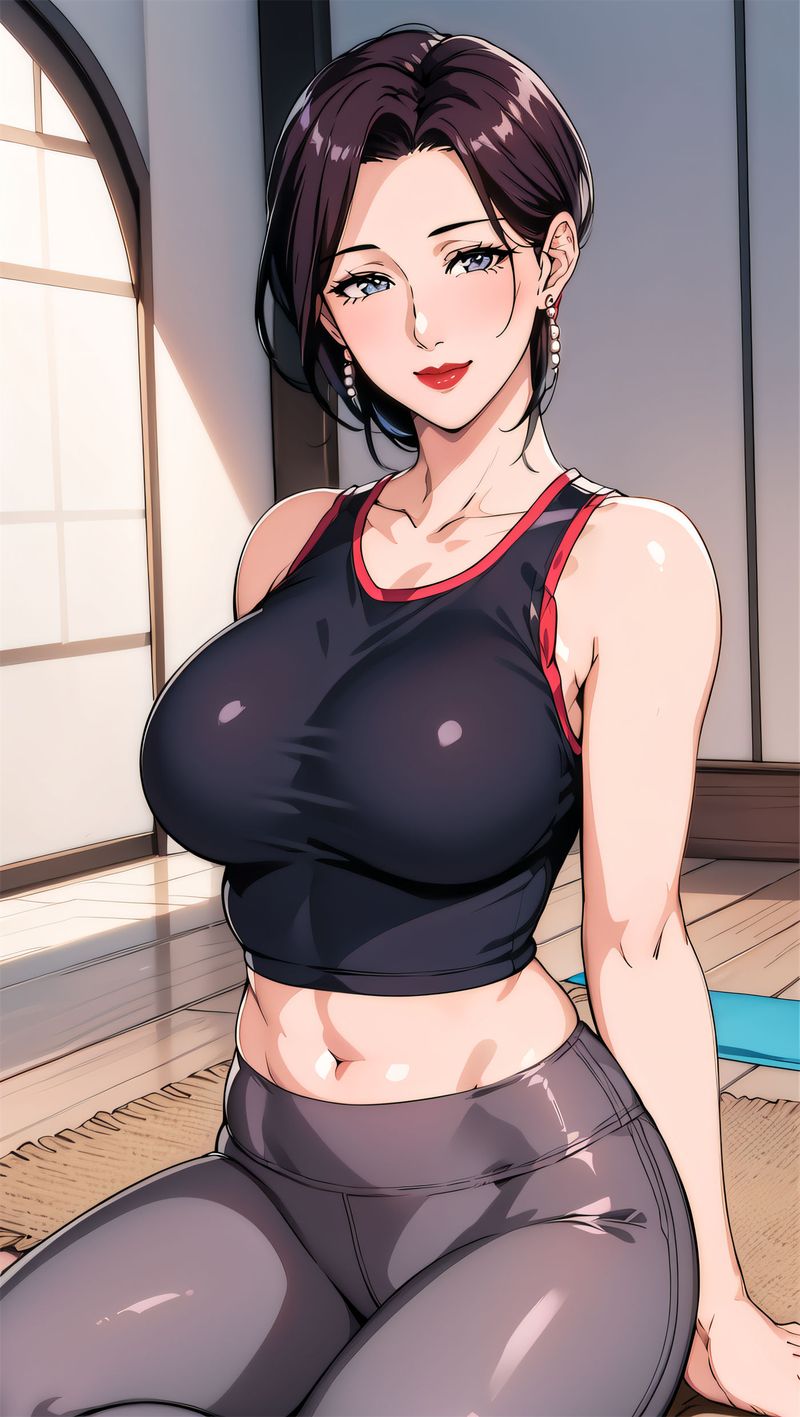 [AI绘画]美人母亲整合肉嫁高柳傢第06話