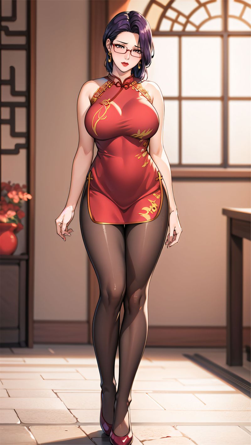 [AI绘画]美人母亲整合肉嫁高柳傢第06话