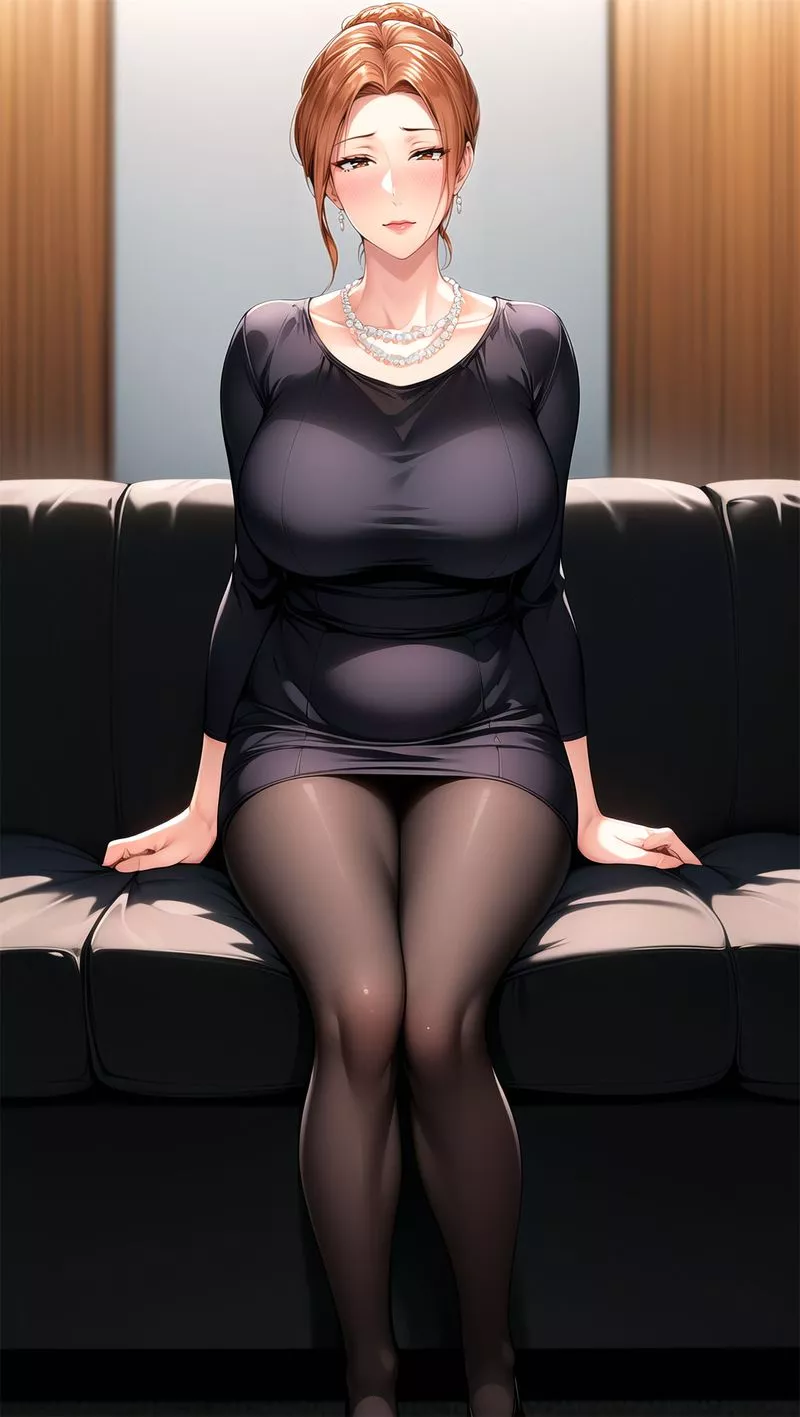 [AI繪畫]美人母親整合肉嫁高柳傢第07話