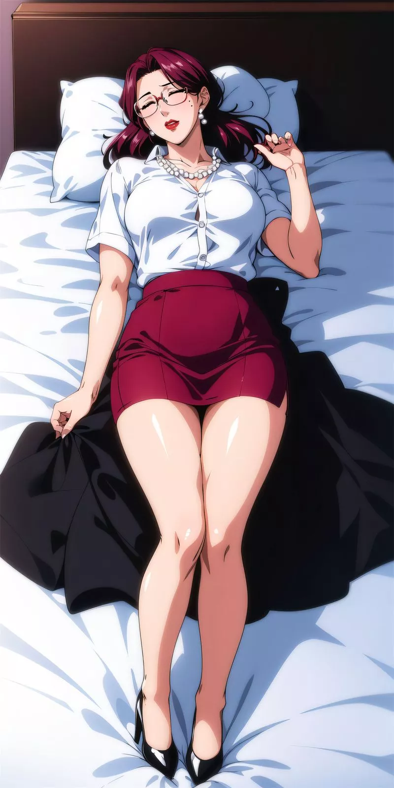 [AI繪畫]美人母親整合肉嫁高柳傢第07話