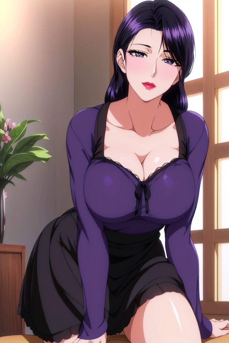 [AI繪畫]美人母親整合肉嫁高柳傢第09話