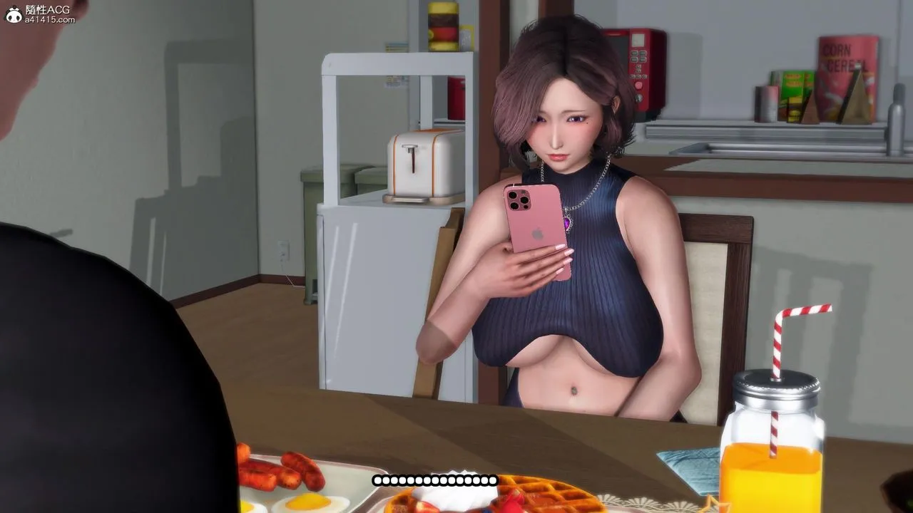 我的淫亂妻子-奧莉Ollie[3D]DLC-人妻NTR愿望短发02